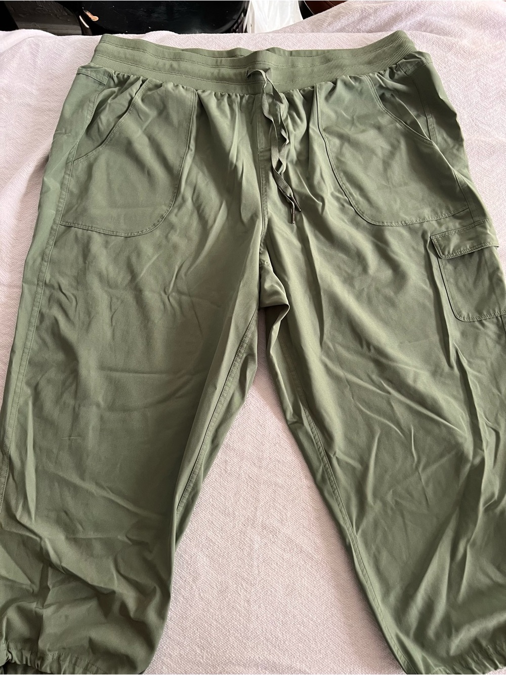 Women’s RBX Casual Drawstring Jogger Pants - Olive Green